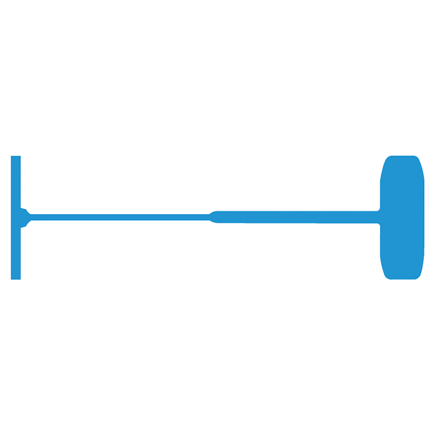 1" Blue Standard Fasteners - TAGS-43016